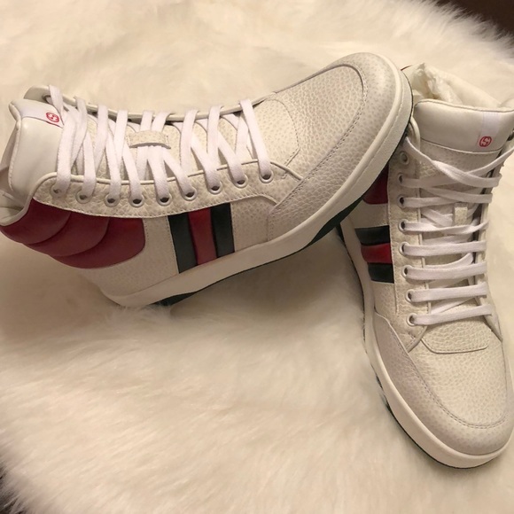 gucci high top tennis shoes